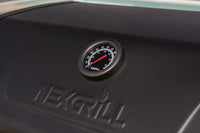 4-Burner Gas Grill with Side Burner in Black