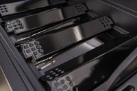 4-Burner Gas Grill with Side Burner in Black