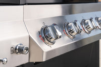 Nexgrill | Black 4-Burner Gas Grill with Side Burner