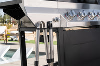 Nexgrill | Black 4-Burner Gas Grill with Side Burner