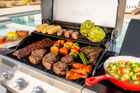 Nexgrill | Black 4-Burner Gas Grill with Side Burner