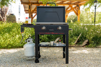 Nexgrill | Black Daytona™ 2-Burner Propane Gas Griddle with Lid