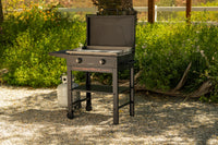 Nexgrill | Black Daytona™ 2-Burner Propane Gas Griddle with Lid