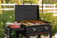 Nexgrill | Black Daytona™ 2-Burner Propane Gas Griddle with Lid