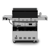 Deluxe 6-Burner Propane Gas Grill with Ceramic Searing Side Burner & Rotisserie Kit