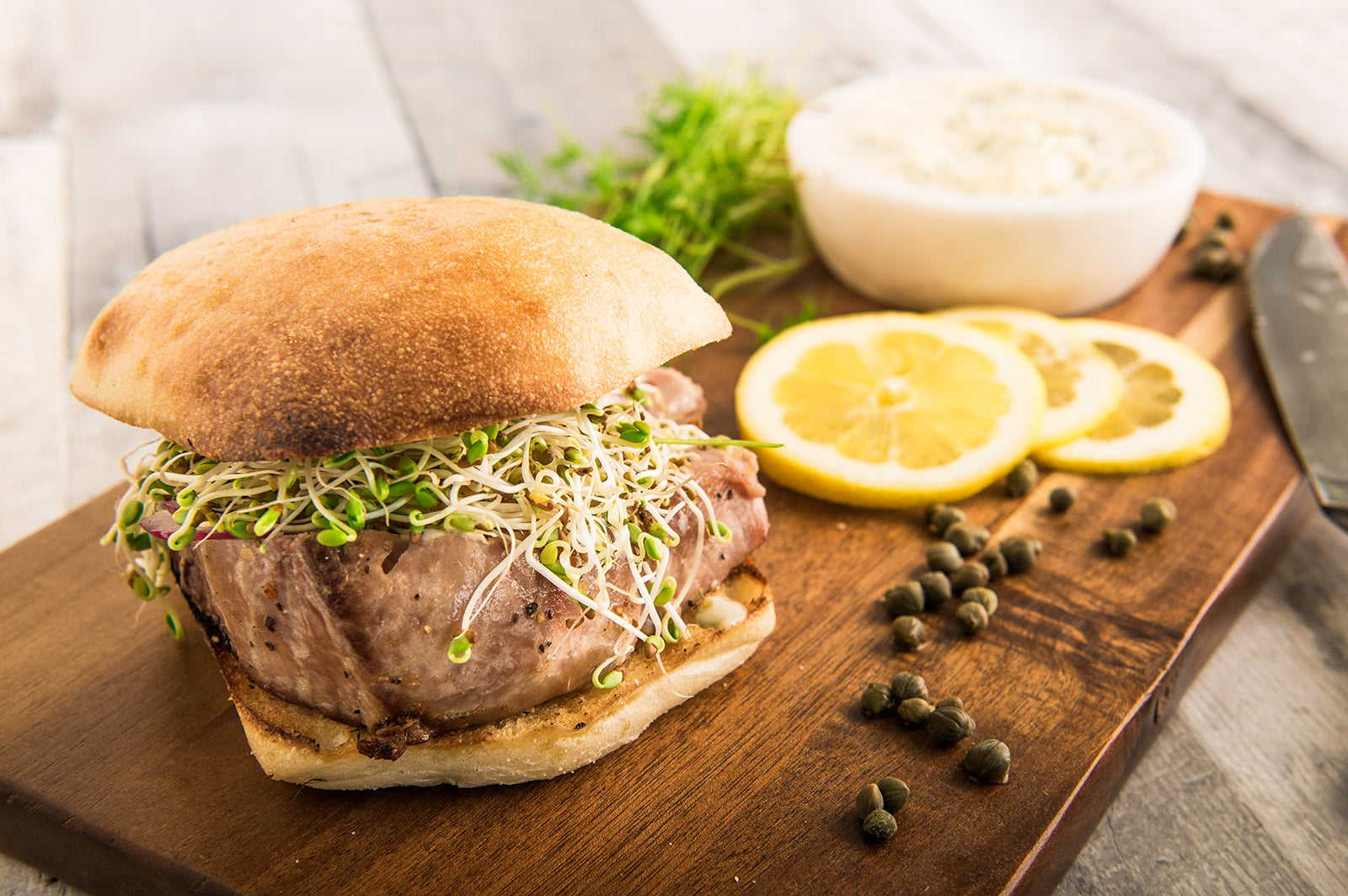 Ahi Burger