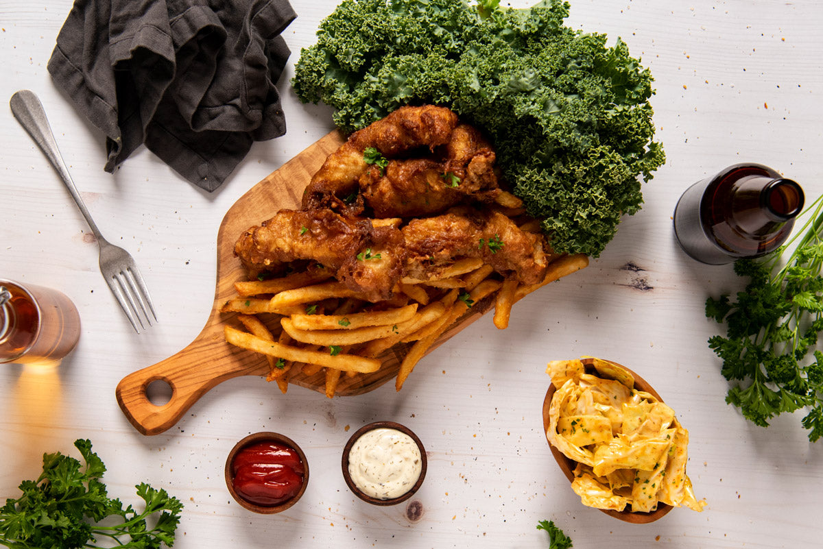Crispy Beer Battered Fish