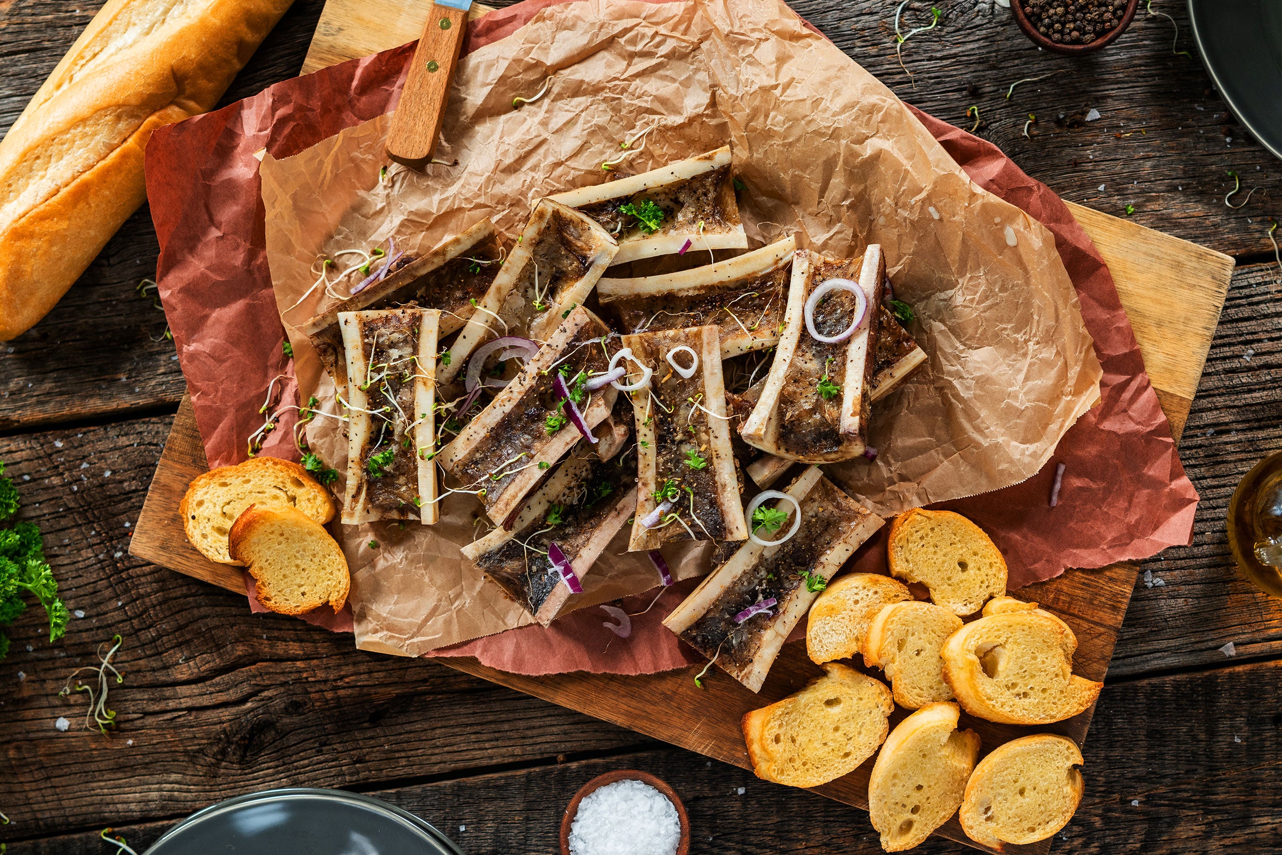 Grilled Bone Marrow