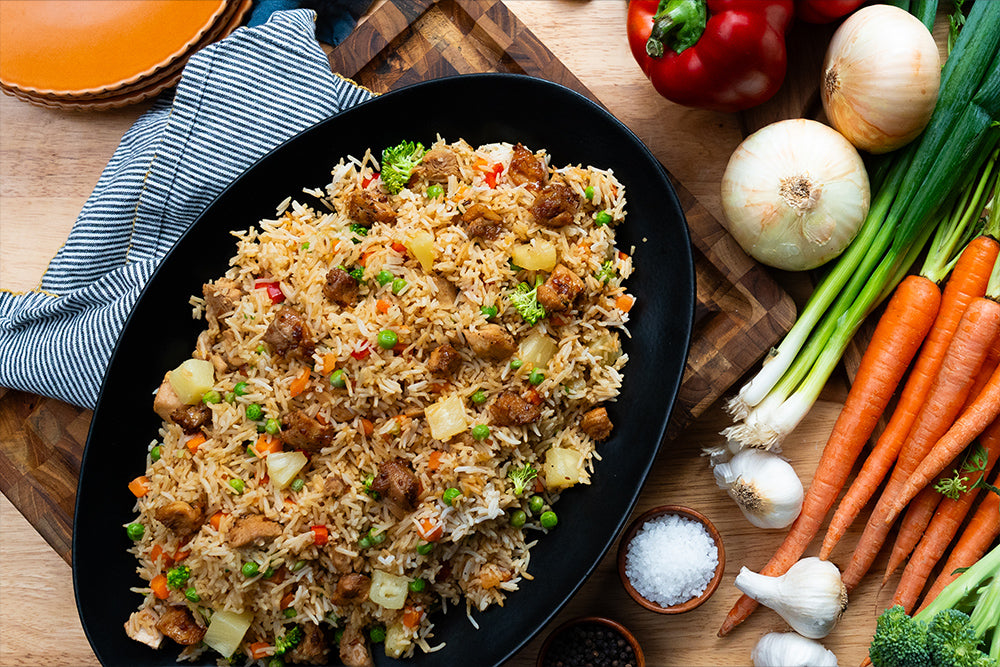Grilled Teriyaki Chicken Fried Rice On The Nexgrill Gourmet PRO™
