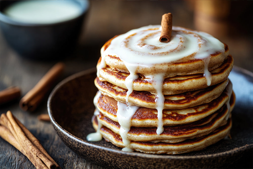 Cinnamon Roll Pancakes On The FUSE™ Griddle