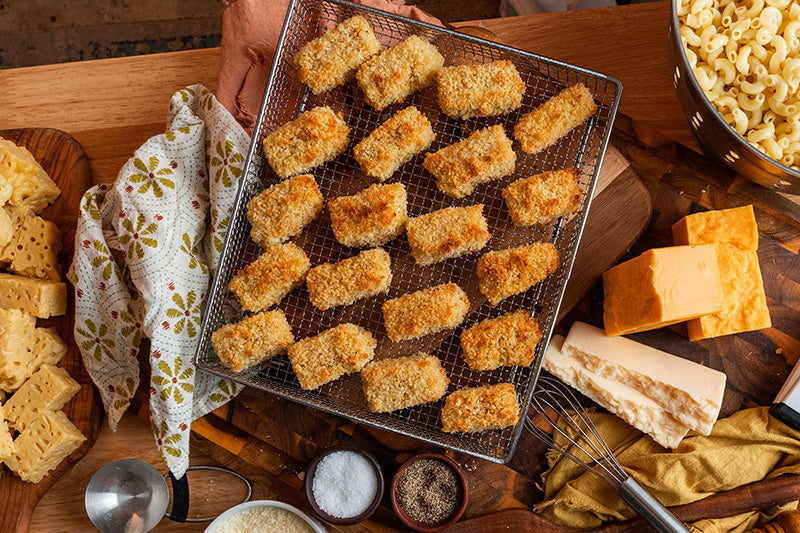 Air Fried Mac & Cheese Bites