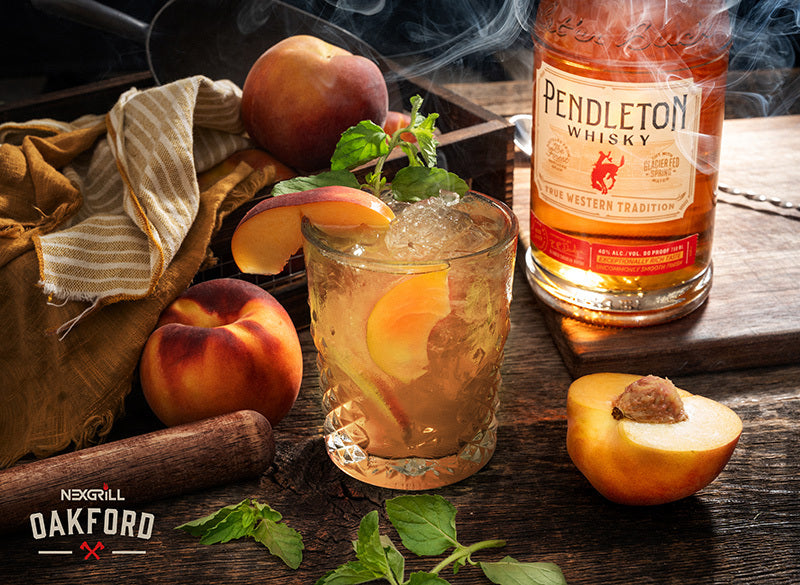 Pendleton® Whisky Smoked Peach Cocktail
