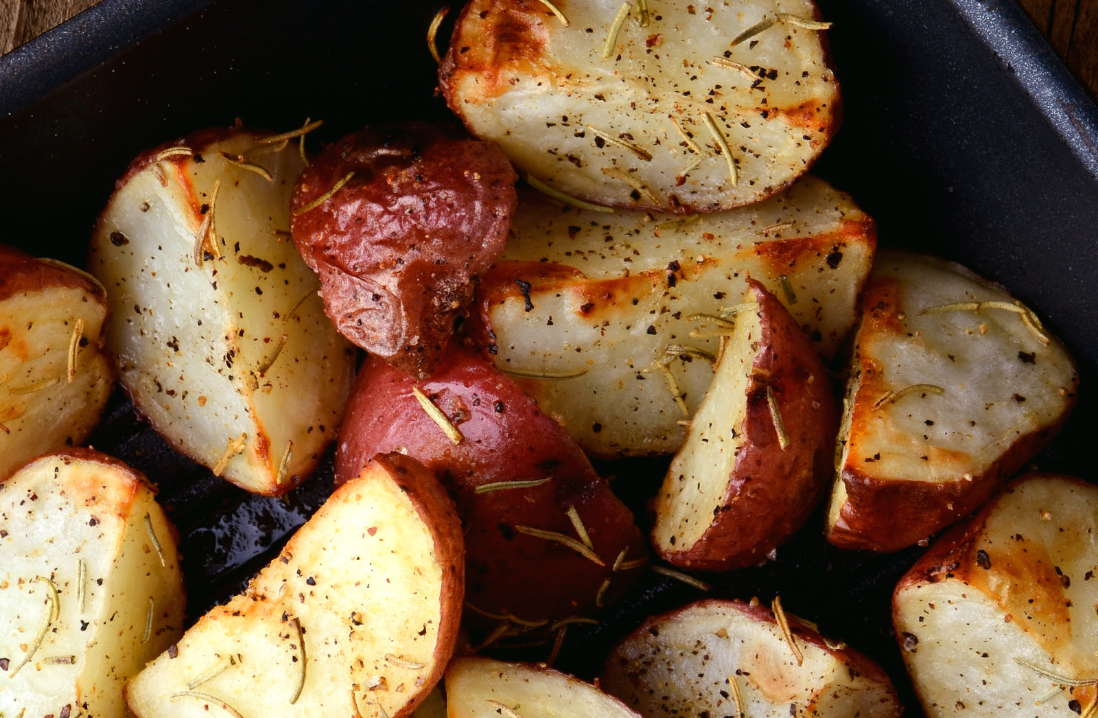 Rosemary Potatoes, Scallops & Asparagus