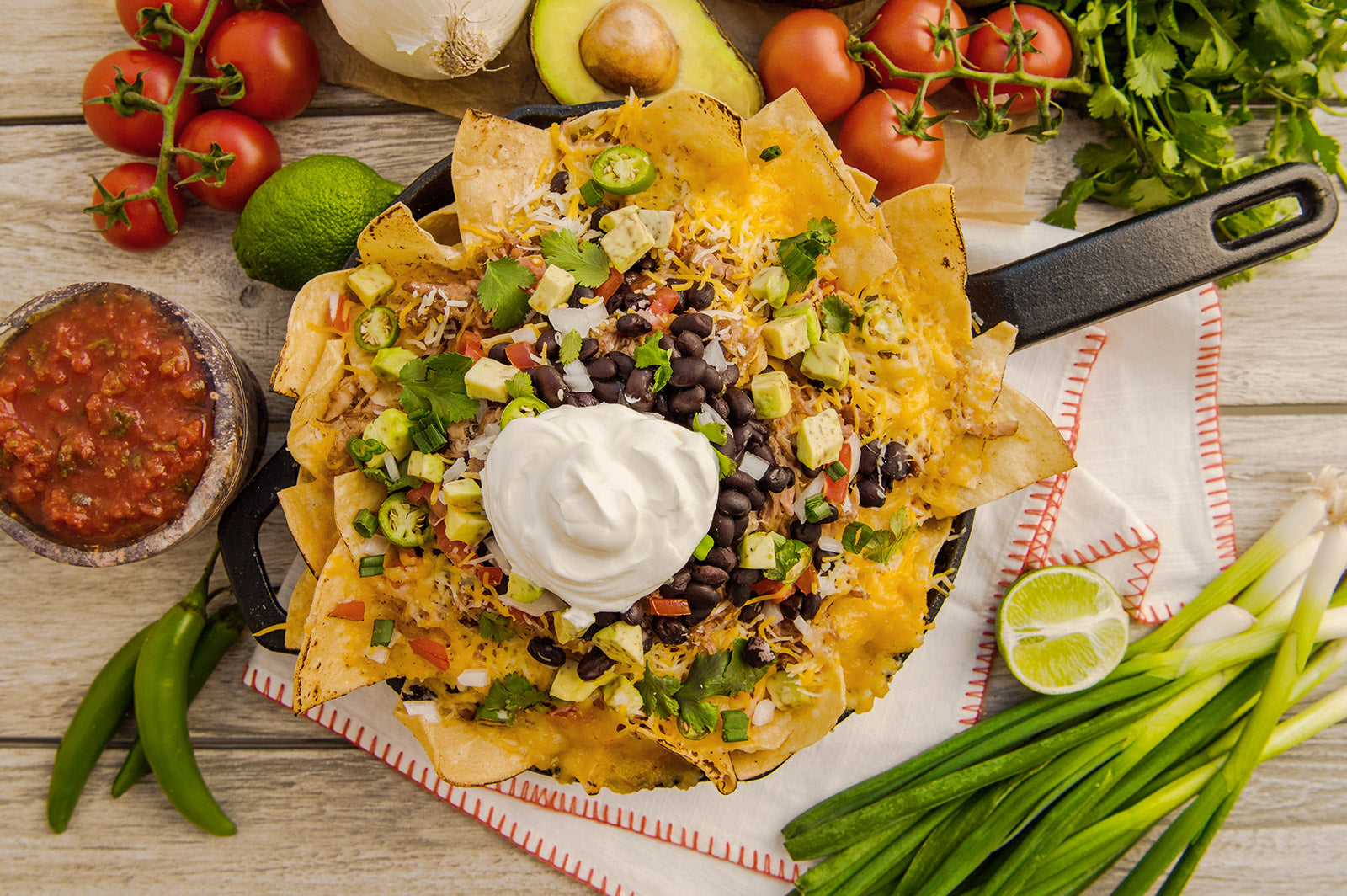 Cast Iron Nachos