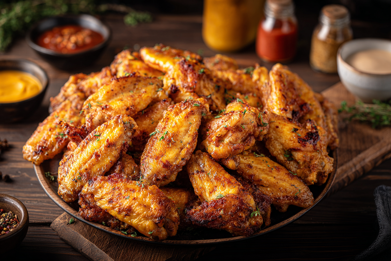 Hot and Crispy Buffalo Wings