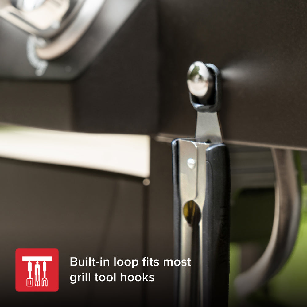 17 in. Stainless Steel Grill and Griddle Locking Tongs