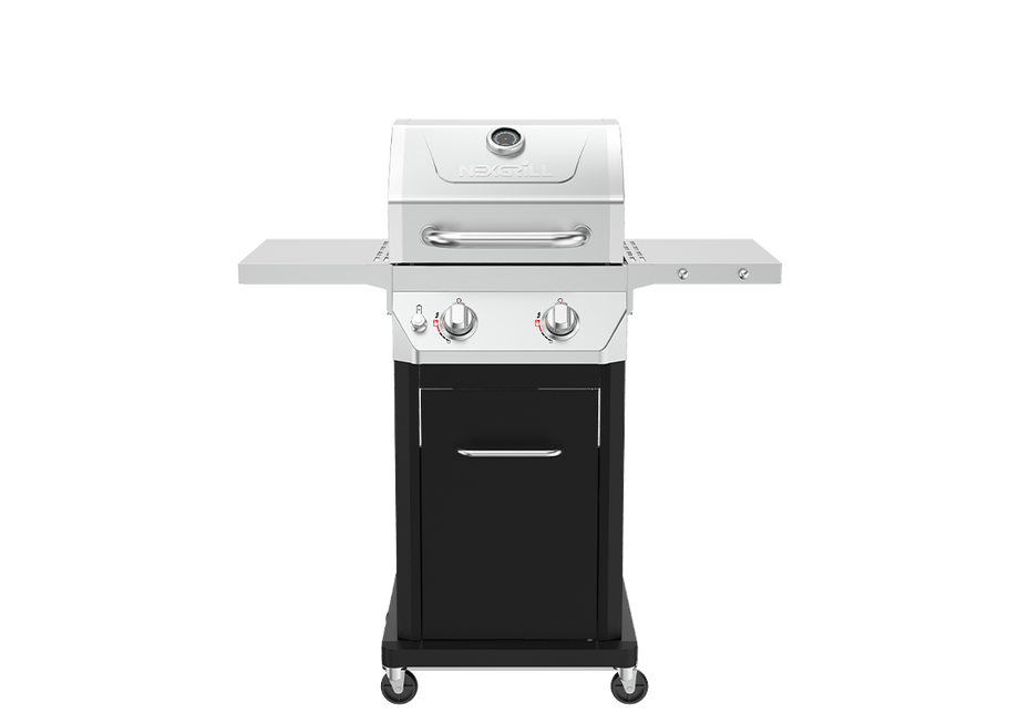 2-Burner Gas Grill in Black