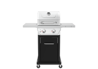 2-Burner Gas Grill in Black