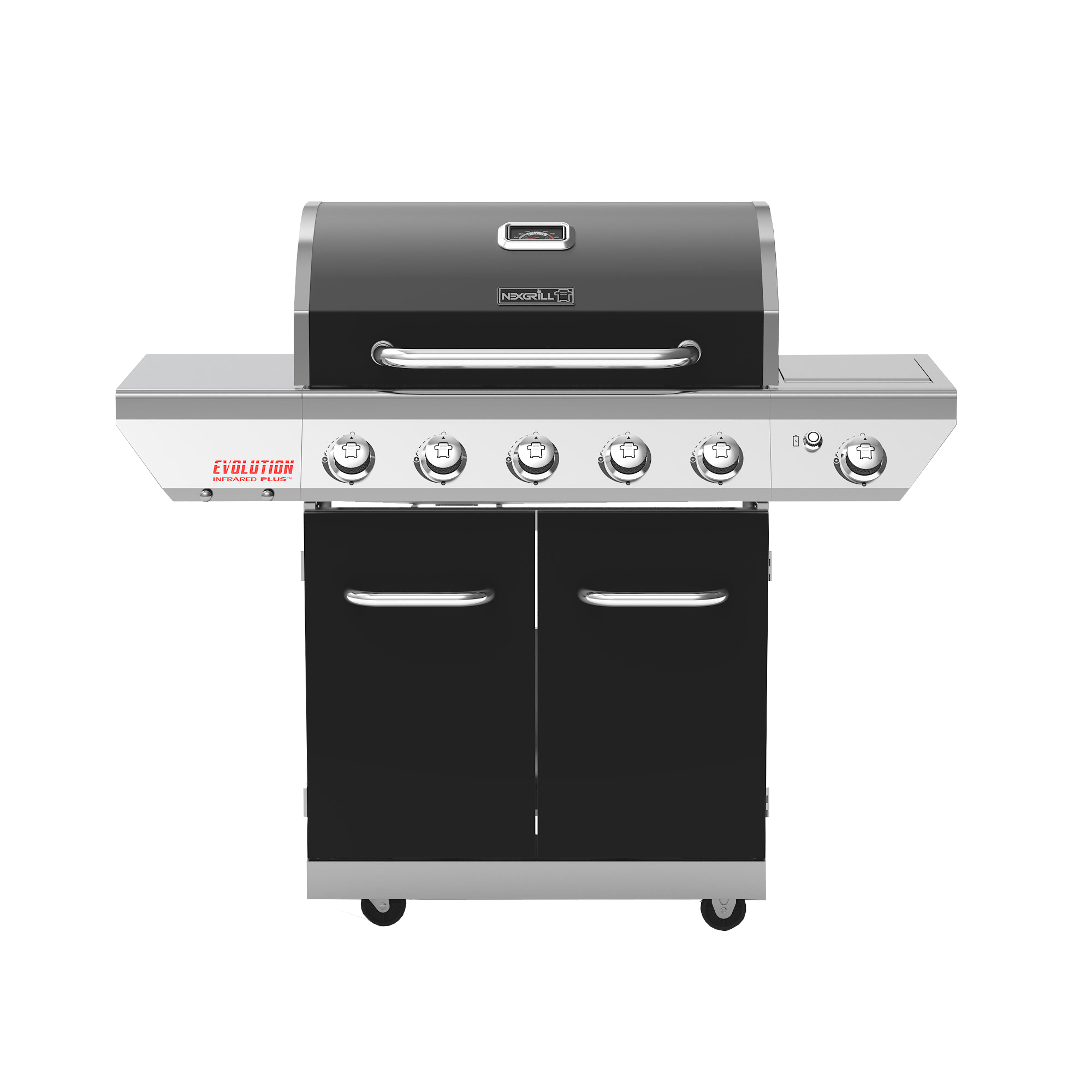 Evolution 5-Burner Gas Grill with Side Burner