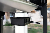 4-Burner Gas Grill in Stainless Steel with Side Burner