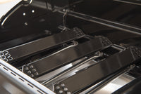 4-Burner Gas Grill in Stainless Steel with Side Burner