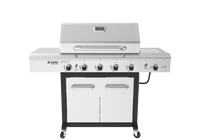 5-Burner Gas Grill with Searing Side Burner