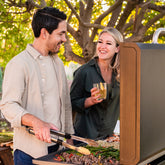 Daytona™ 3-Burner Propane Gas Grill with Griddle Top in Black