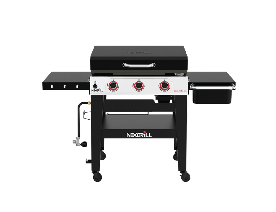 Daytona™ 3-Burner Propane Gas Grill with Griddle Top