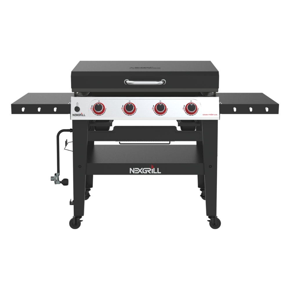 Nexgrill Daytona™ 4-Burner Propane Gas Grill with Griddle Top