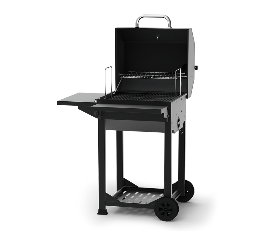 Cart-Style Charcoal Grill