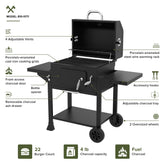 Nexgrill Oakford Homestead 24 Heavy Duty Charcoal Grill in Black