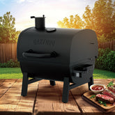 Nexgrill Oakford Outpost 18 Portable Charcoal Tabletop Grill in Black