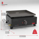 Rally™ 1-Burner Portable Gas Griddle