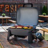 Fortress™ 1-Burner Cast Aluminum Table Top Portable Propane Gas Grill