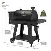 Oakford™ 875 PRO Pellet Smoker Grill with Cover