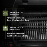 Oakford™ 875 PRO Pellet Smoker Grill with Cover