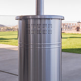 Sundara 92" H Stainless Steel Patio Heater