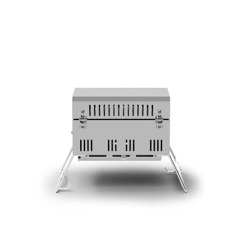 2-Burner Table Top Portable Propane Gas Grill