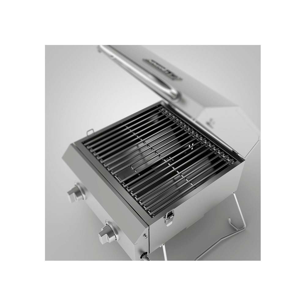 folding tailgate grill